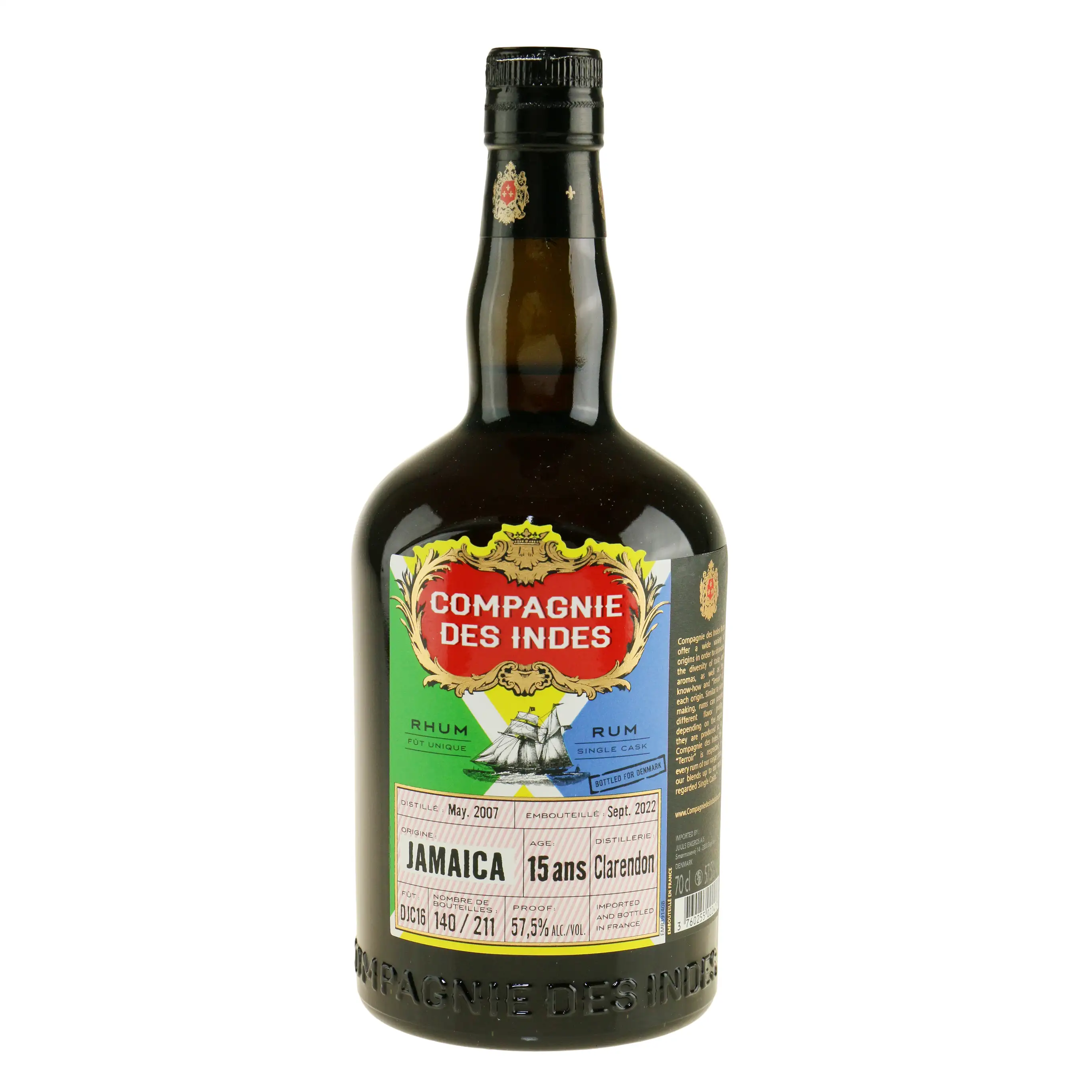 Bottle of Jamaica (Bottled for Denmark)