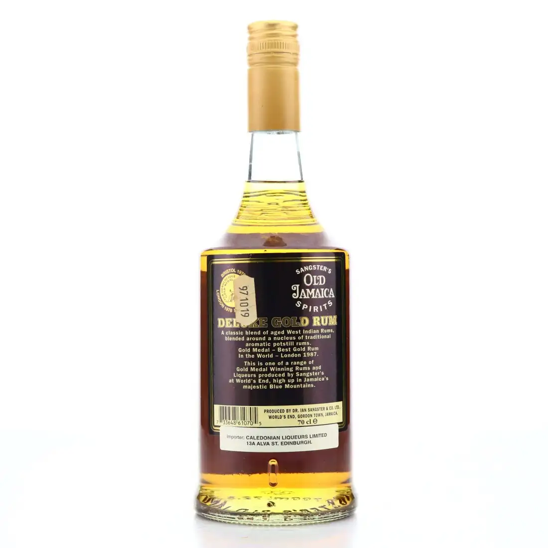 High resolution image of the bottle