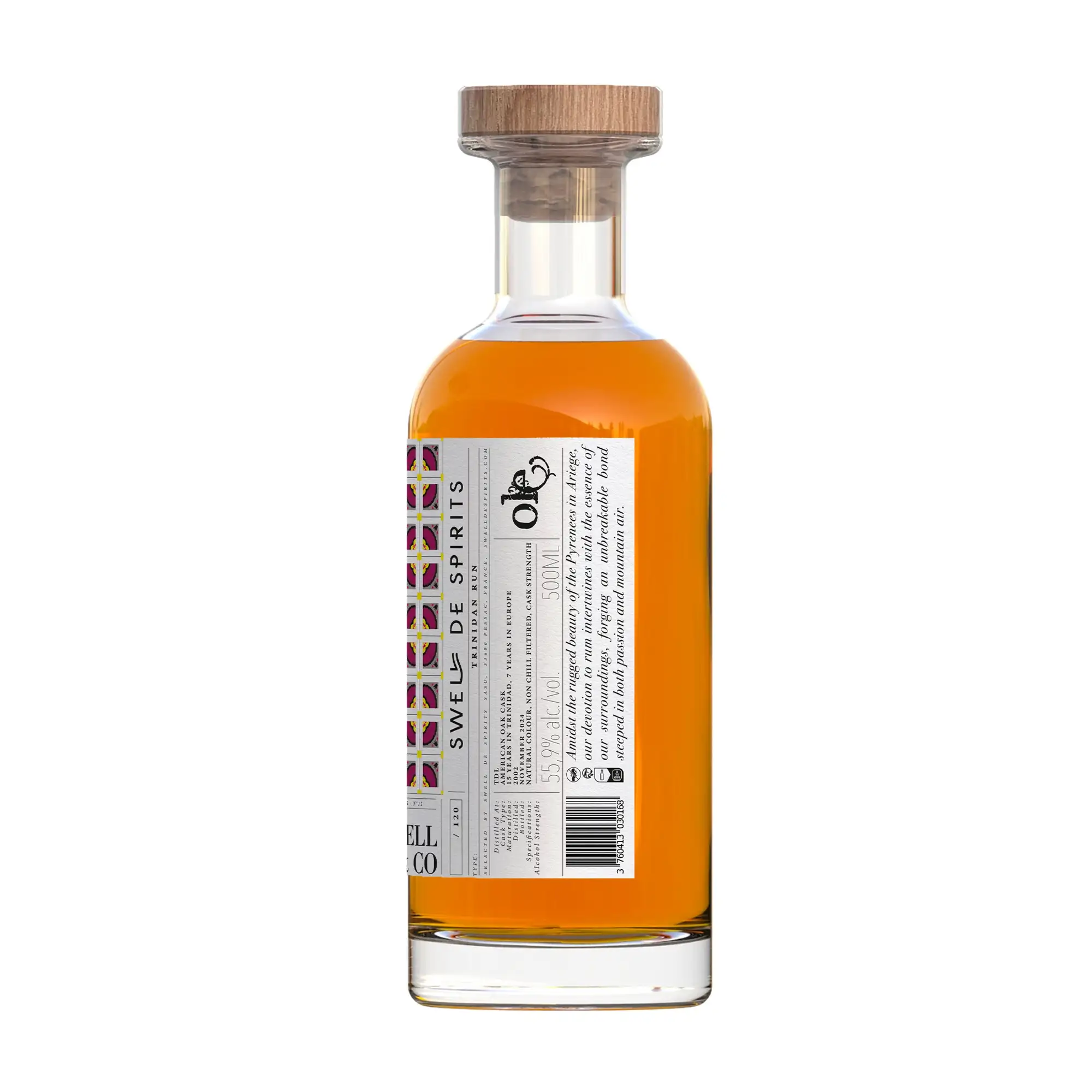 Hochauflösendes Bild der Flasche