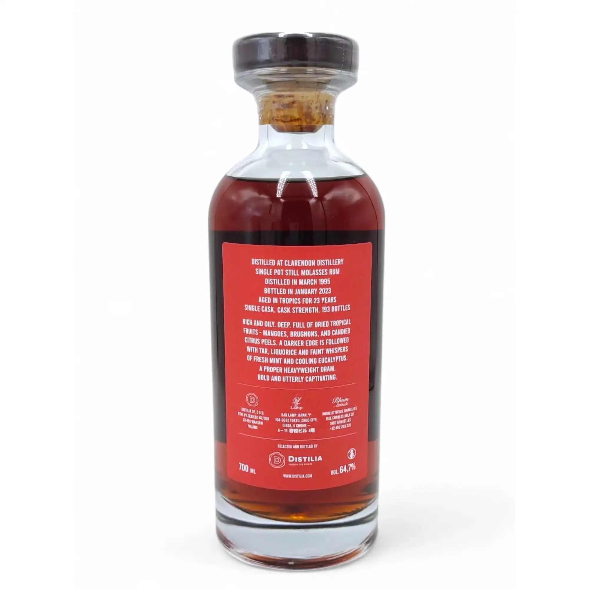 Hochauflösendes Bild der Flasche