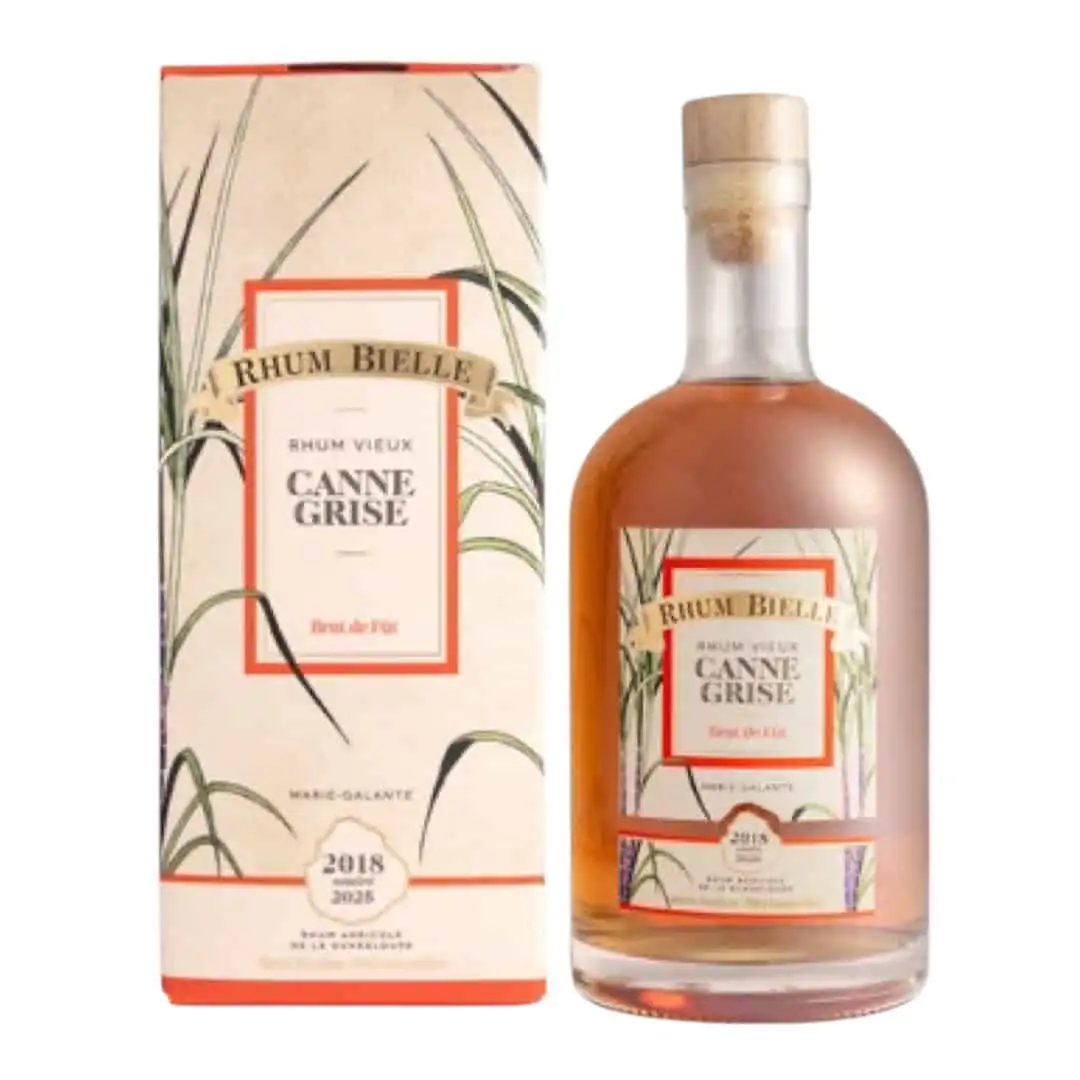 Bottle of Bielle Rhum Vieux (Canne Grise Brut de Fût)