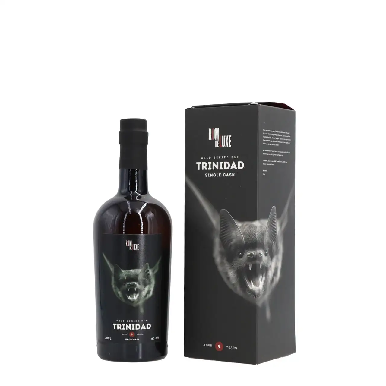 Bottle of Romdeluxe T.D.L Wild Series Rum Trinidad No. 64