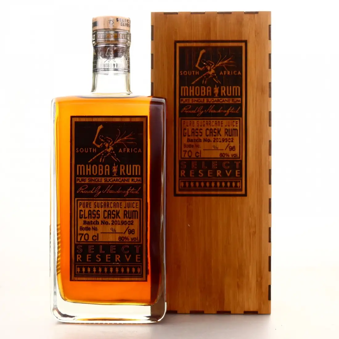 Image of the front of the bottle of the rum Select Reserve Glass Cask Rum