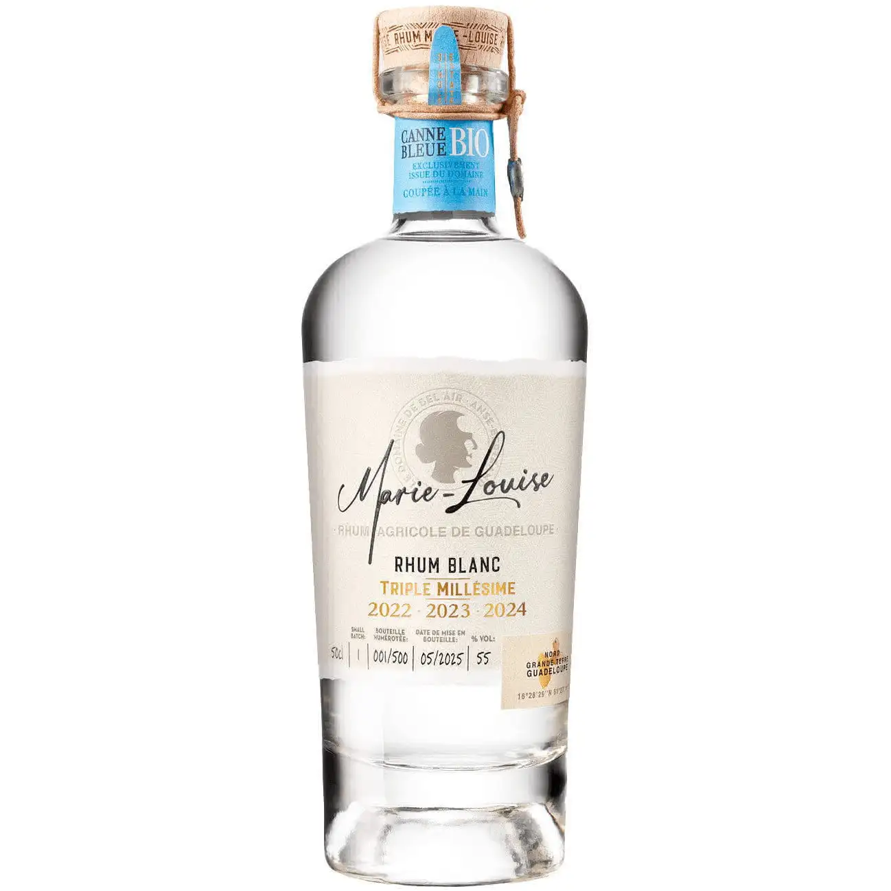 Bottle of Marie Louise Triple Millesime 2022 2023 2024