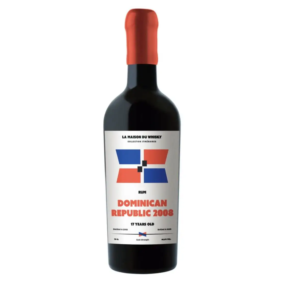 Bottle of La Maison Du Whisky Rum Dominican Republic (Flag Series) 2008