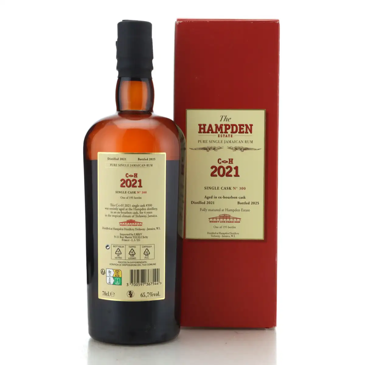High resolution image of Hampden Whisky Live Paris 2025 C<>H 2021