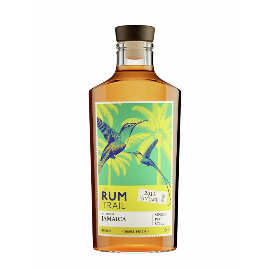Bottle of Elixir Distillers of London Worthy Park Black Tot Rum Rum Trail 2013