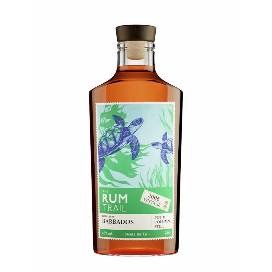 Bottle of Black Tot Rum Rum Trail