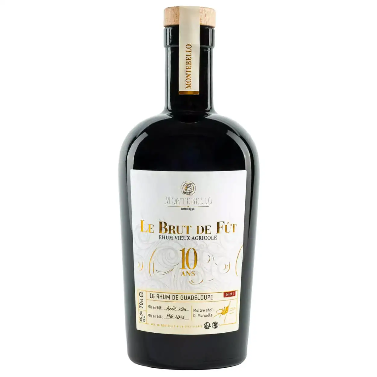 Bottle of Montebello Le brut de fût