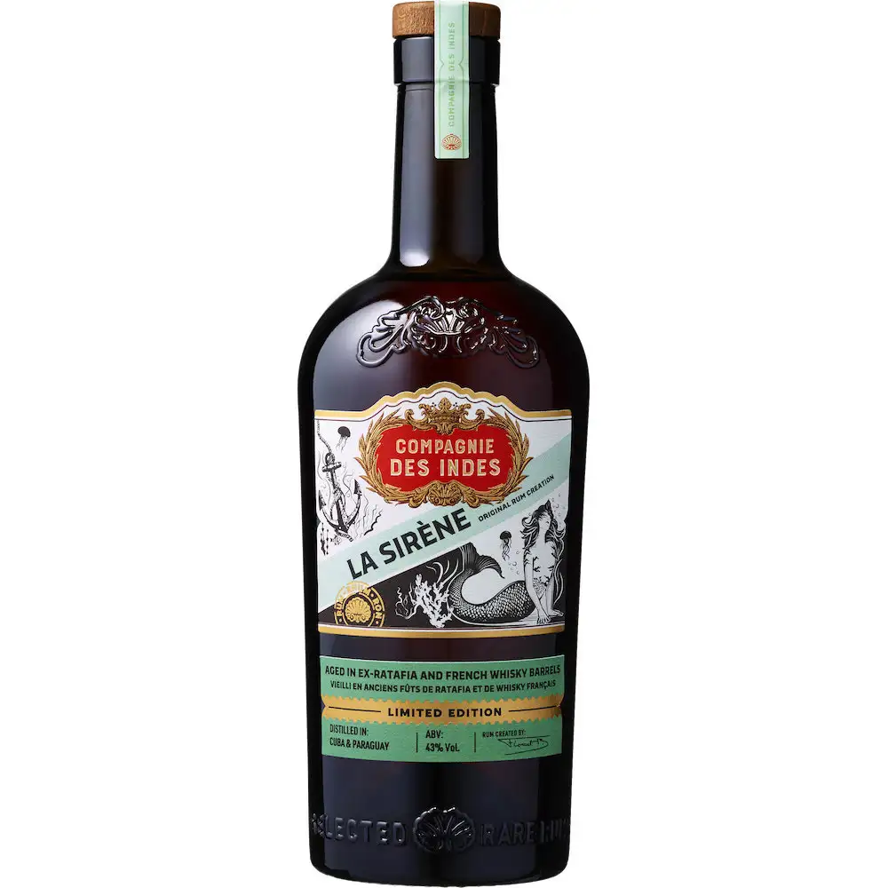 Bottle of La Sirène (Original Rum Creation) Limited Edition