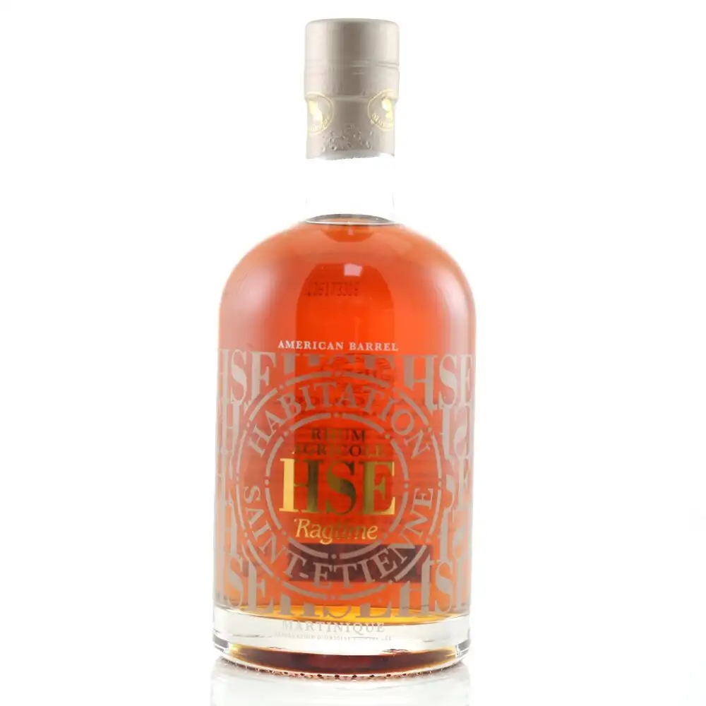 Image of the front of the bottle of the rum HSE Ragtime