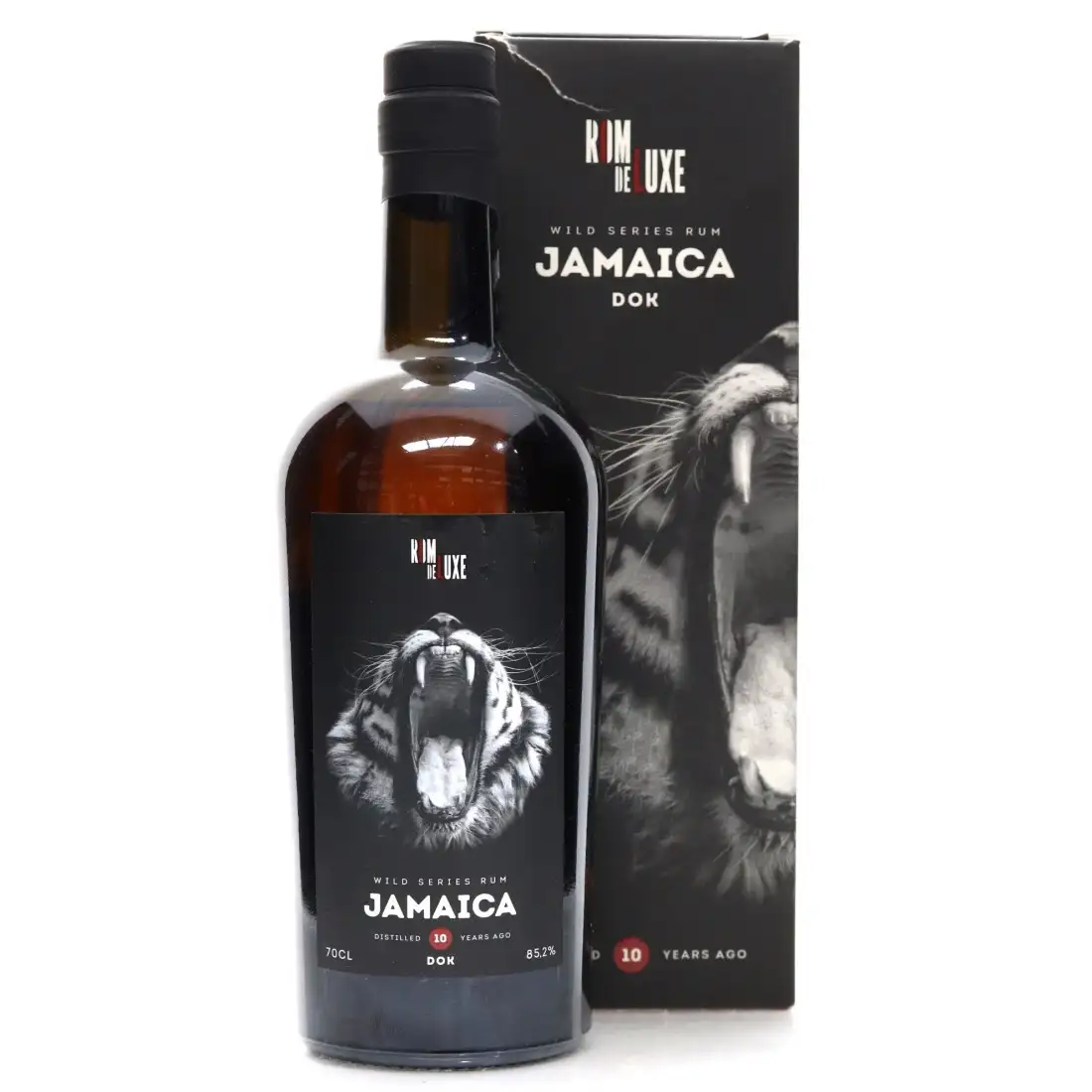 Image of the front of the bottle of the rum Wild Series Rum Jamaica No. 1 DOK