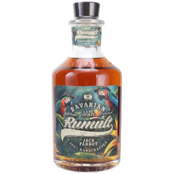 Bottle of Rumult Jack Parrot