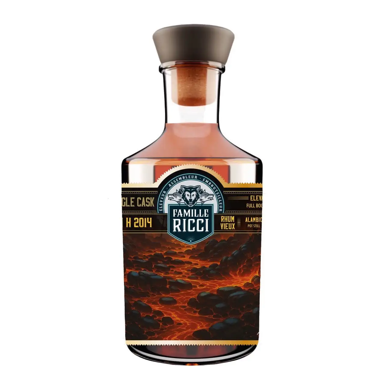 High resolution image of the bottle