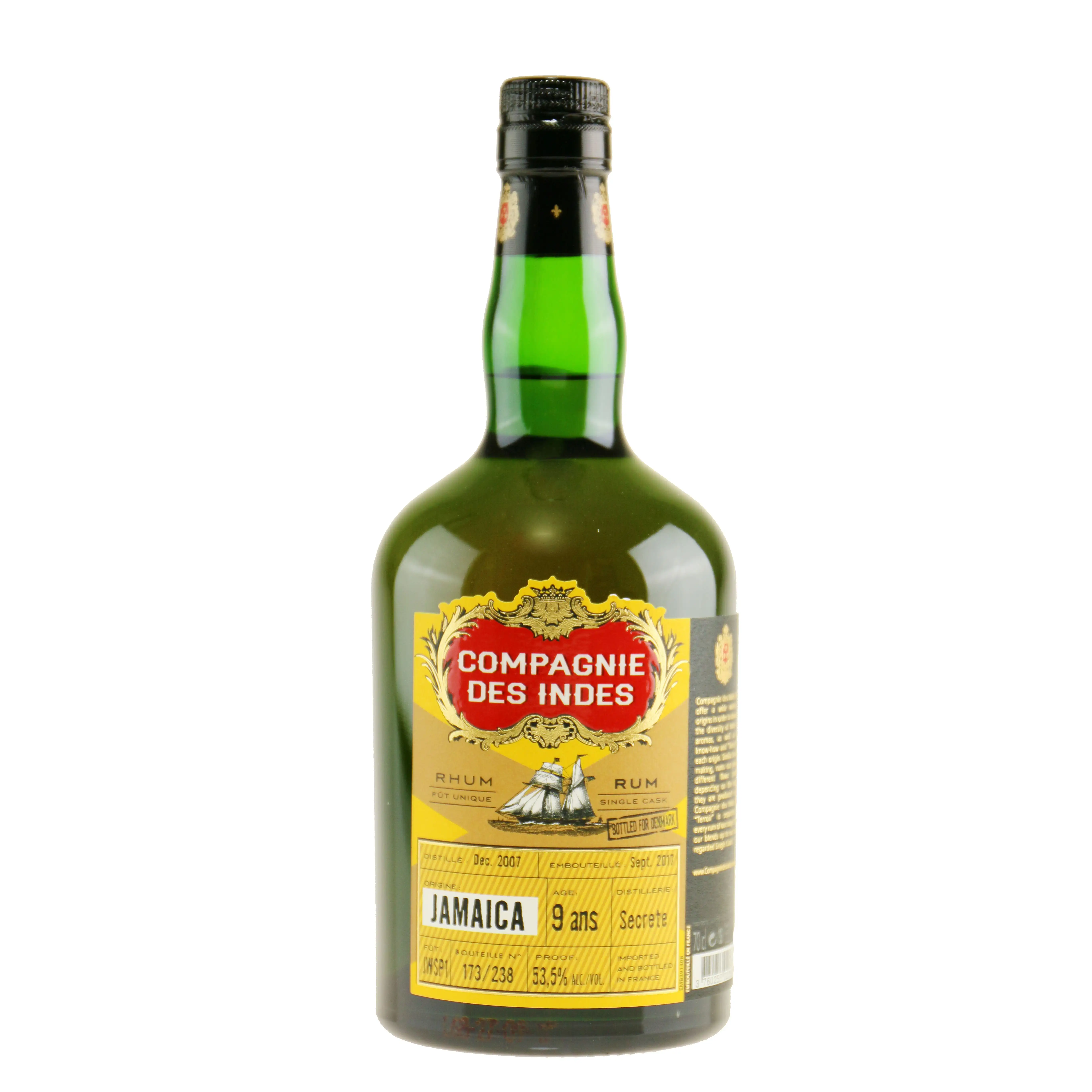High resolution image of the bottle