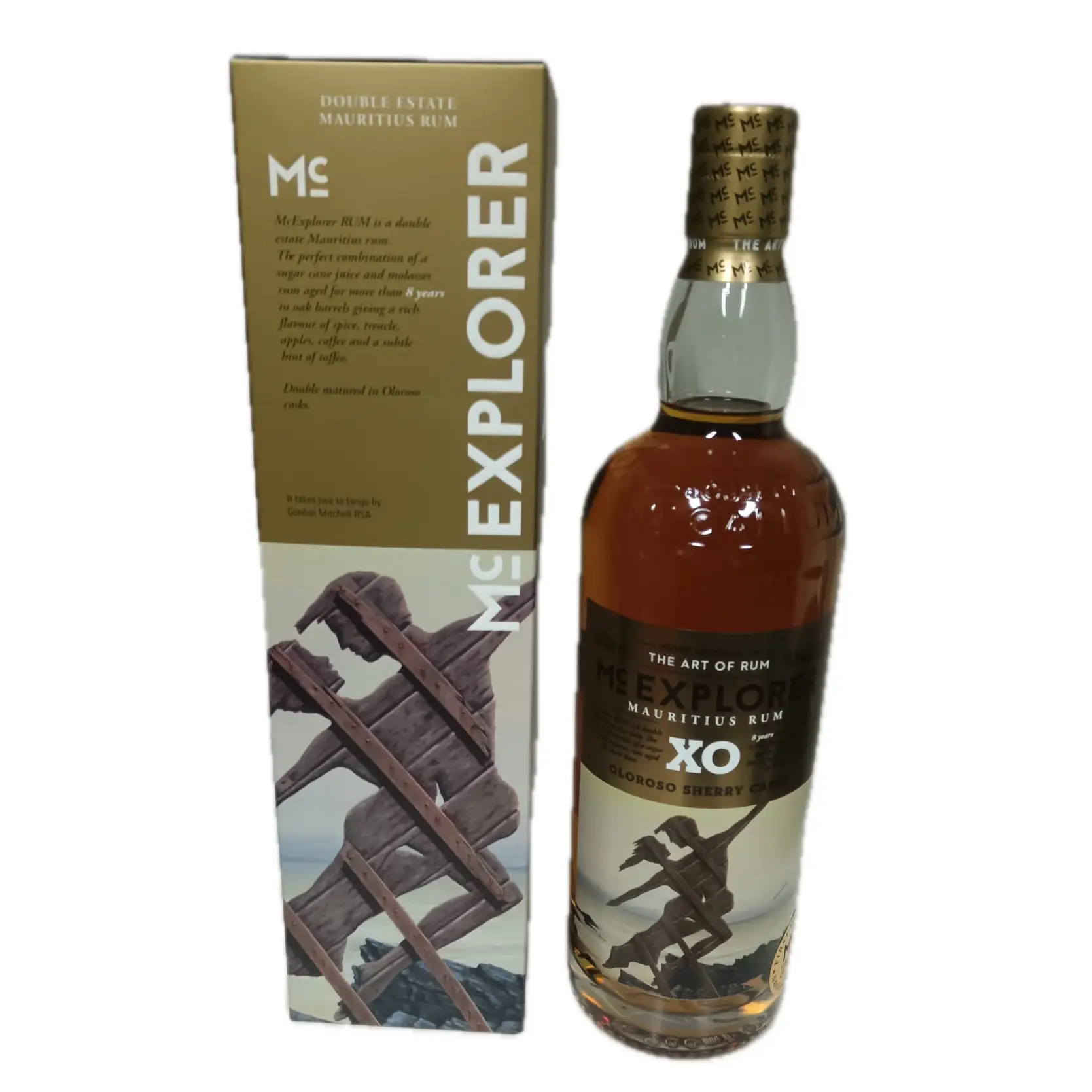 Bottle of Mc Explorer The Art of Rum "Oloroso Sherry Cask"