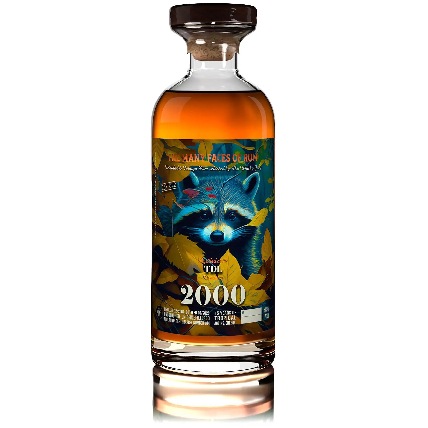 Bottle of The Whisky Jury T.D.L Trinidad 2000