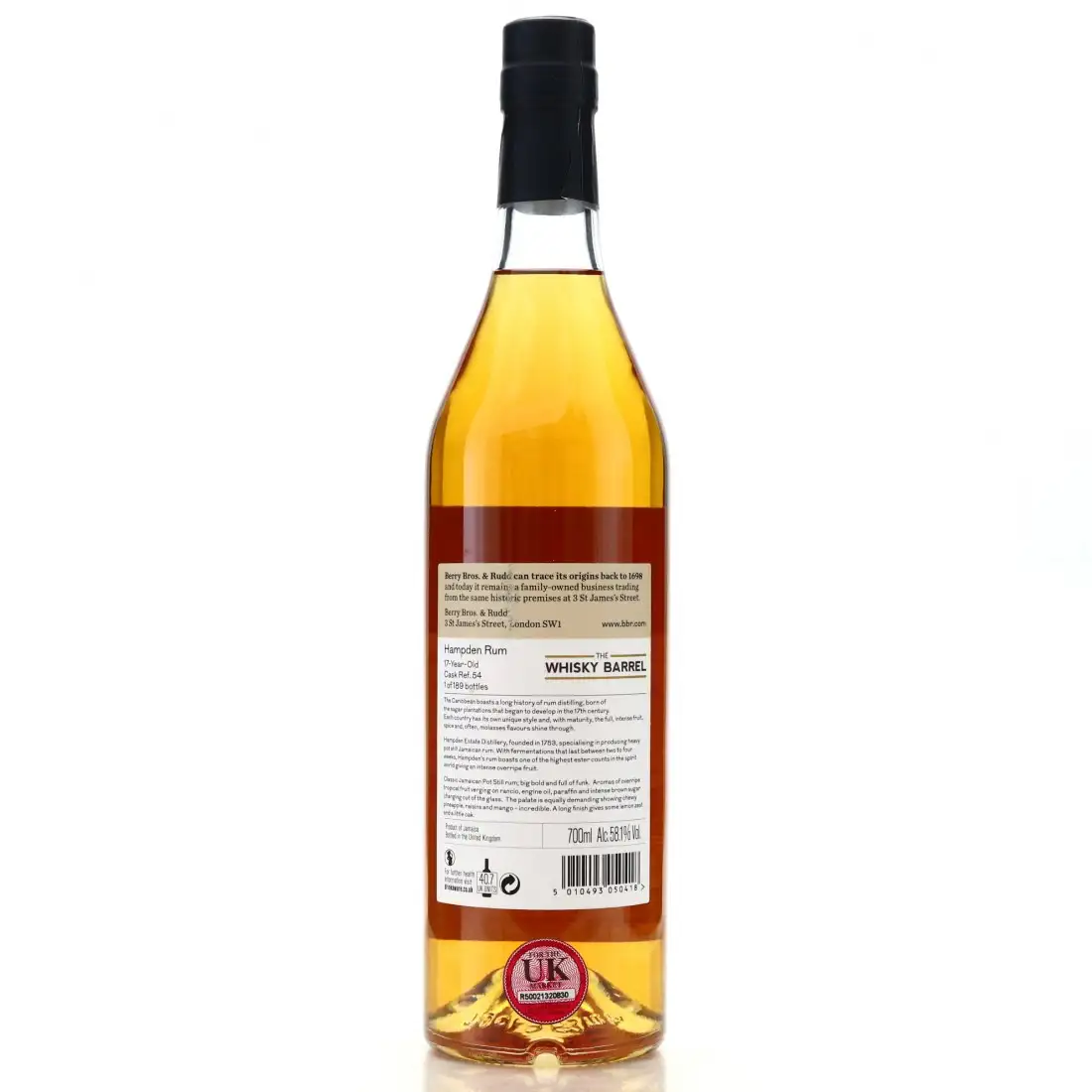 Image haute résolution de la bouteille