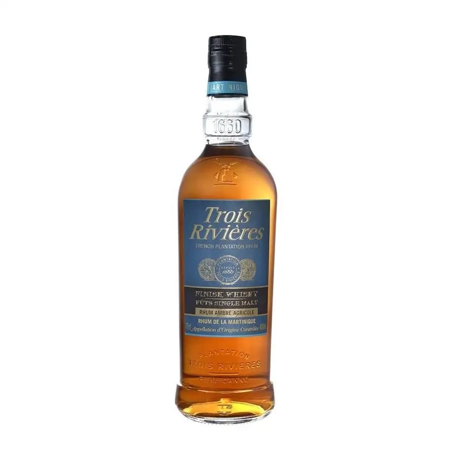 Image of the front of the bottle of the rum Finish Whisky Fûts Single Malt