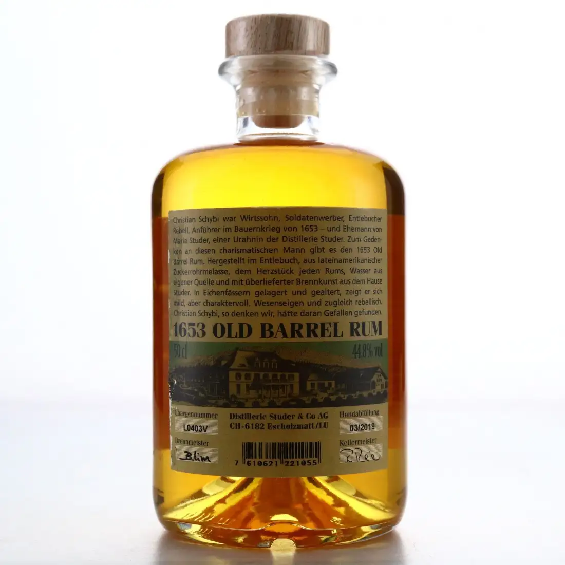 High resolution image of the bottle