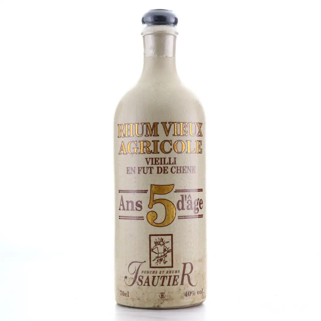 ISAUTIER - Isautier 10 ans - Rhum agricole - 40% Alcool - Origine