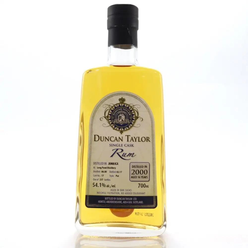 Image of the front of the bottle of the rum Single Cask Rum