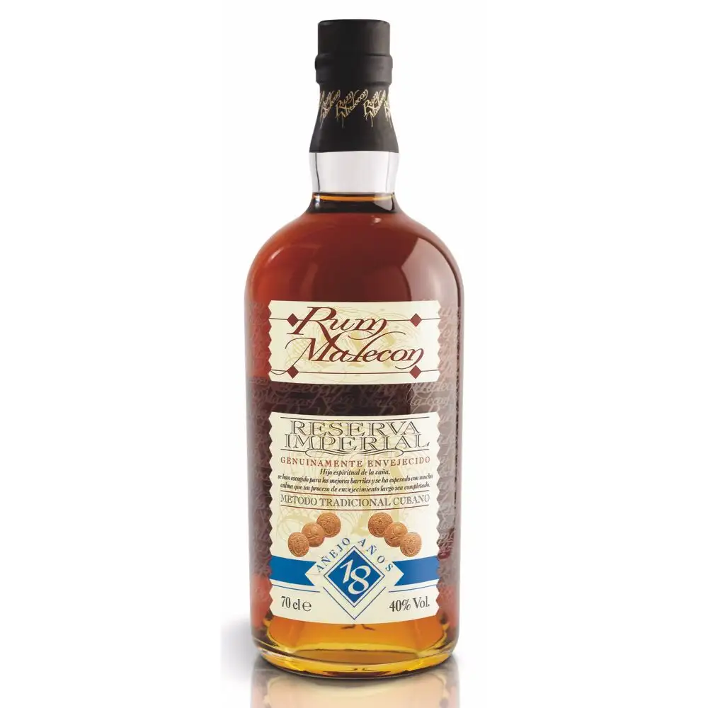 Image of the front of the bottle of the rum 18 Years - Reserva Imperial