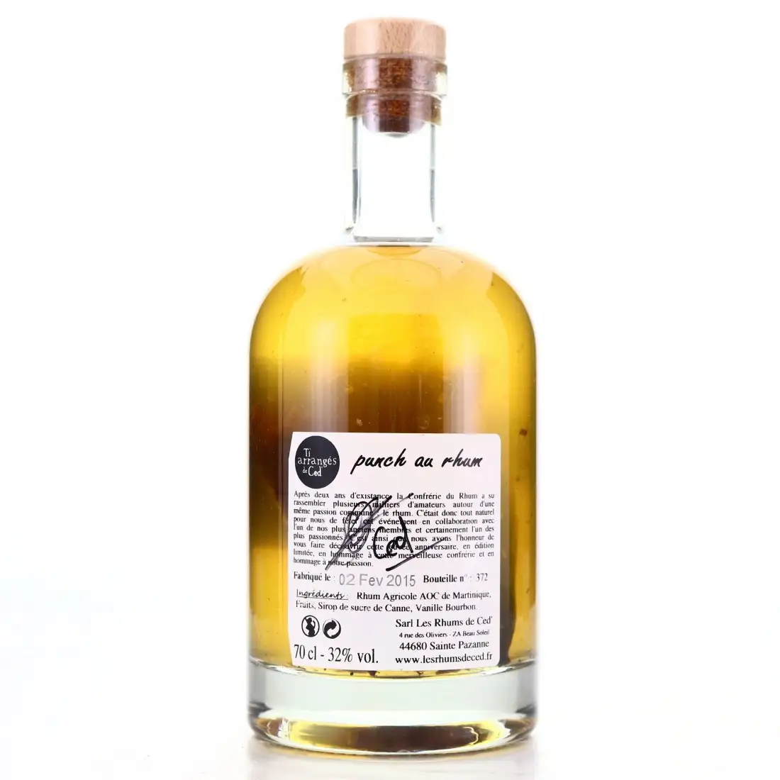 High resolution image of the bottle