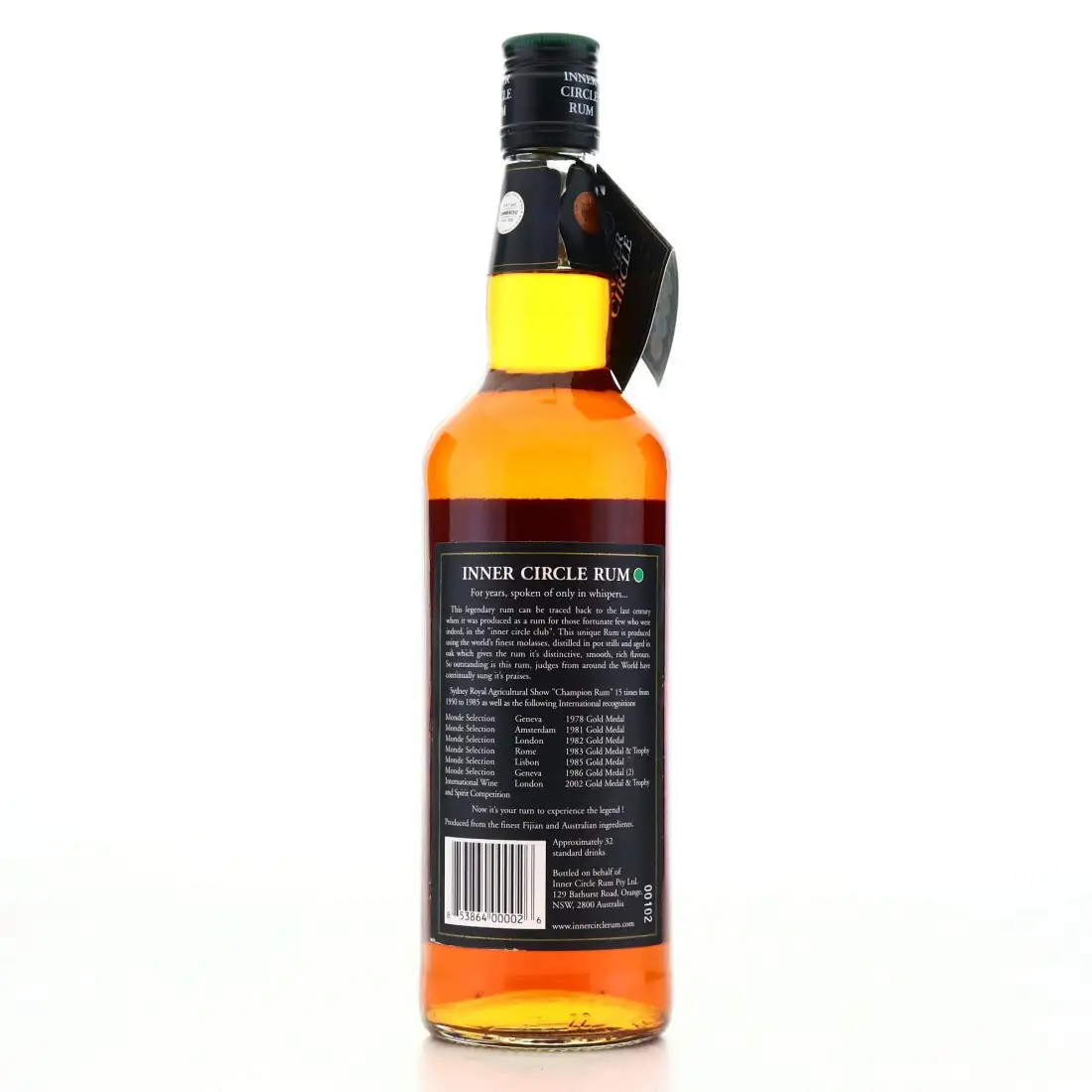 Hochauflösendes Bild der Flasche