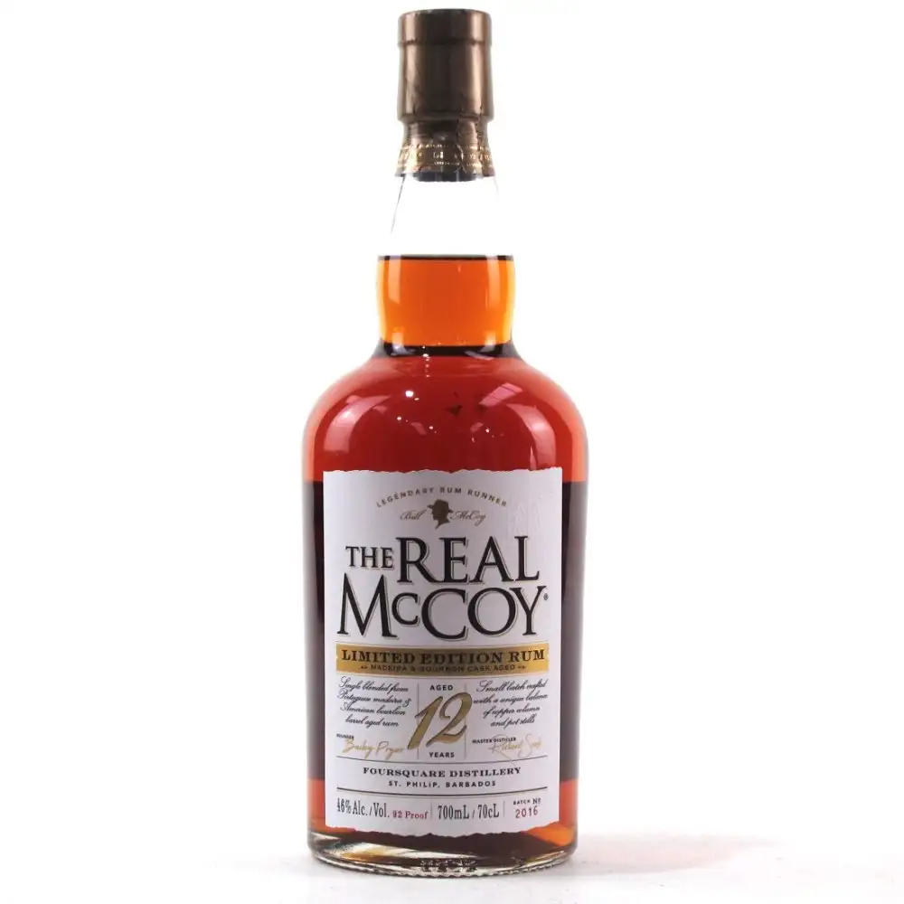 Image of the front of the bottle of the rumThe Real McCoy Limited Edition Rum (Madeira Cask)