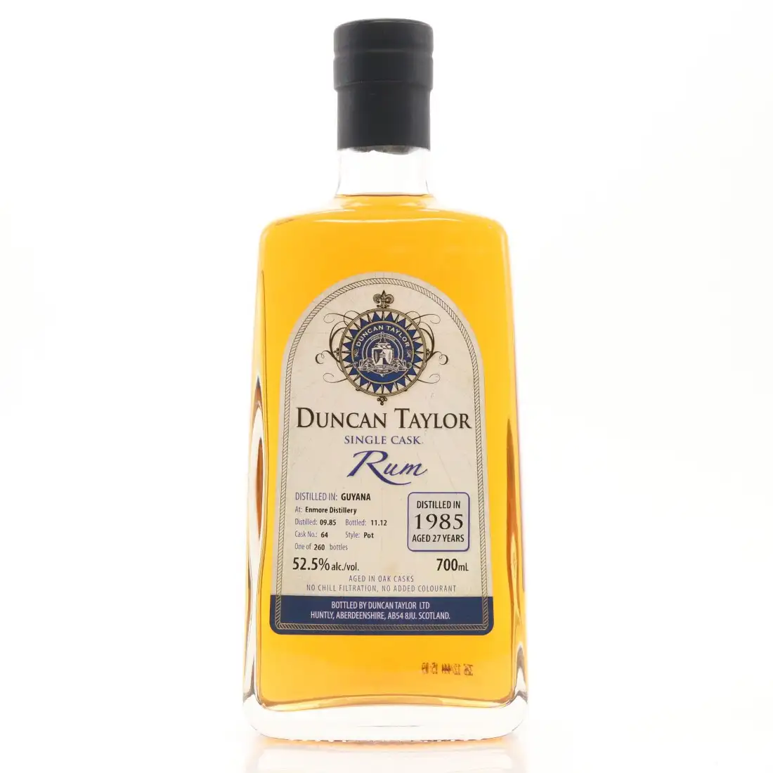 Image of the front of the bottle of the rum Single Cask Rum