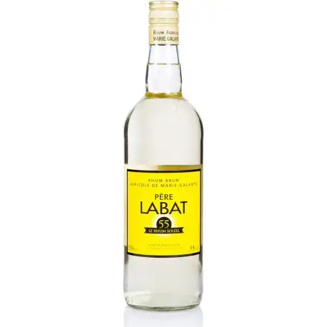 Image of the front of the bottle of the rumPère Labat - Soleil