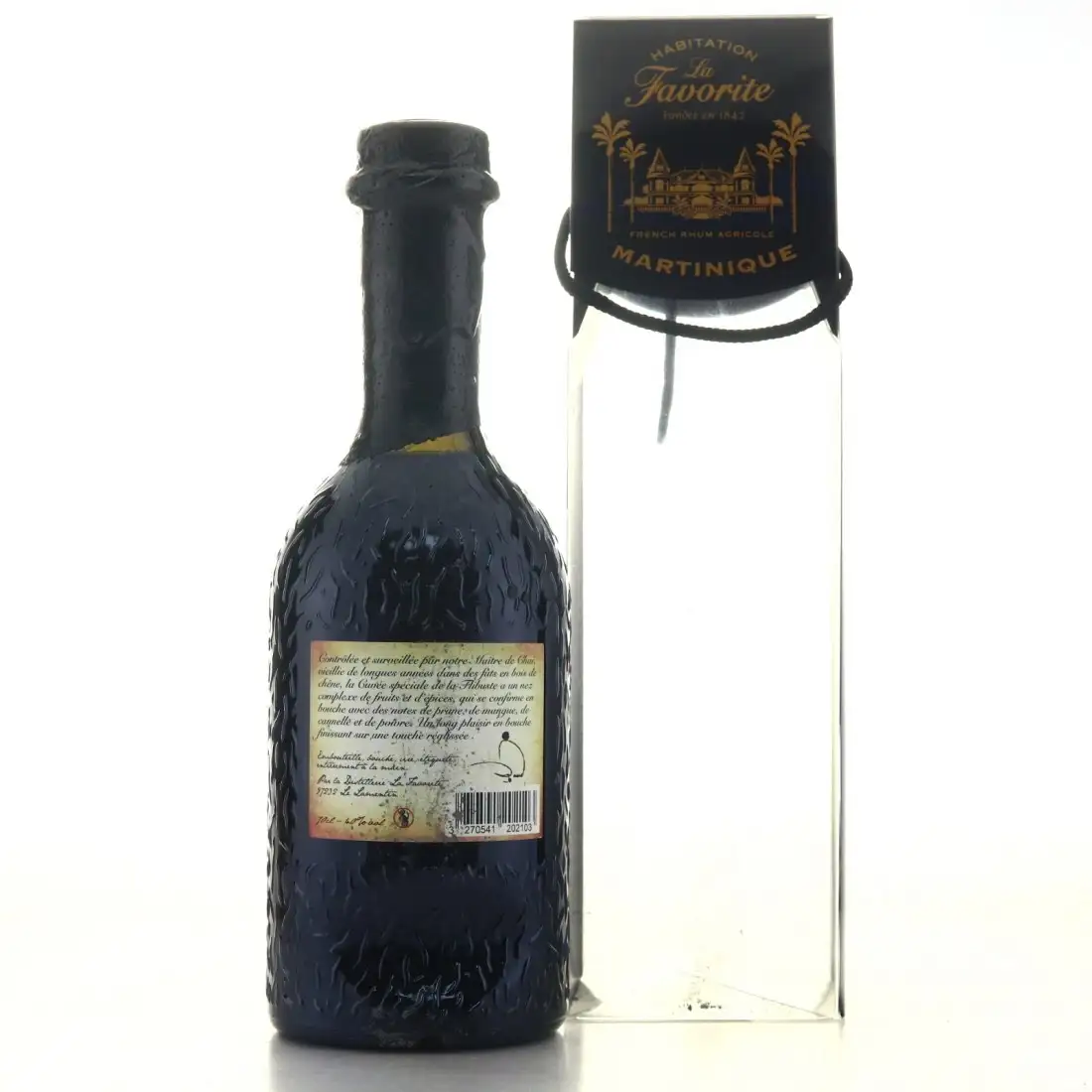 Rhum La Favorite - Cuvée de la Flibuste 1998 40% - La Favorite