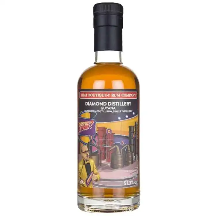 Image of the front of the bottle of the rumUnconfirmed Still