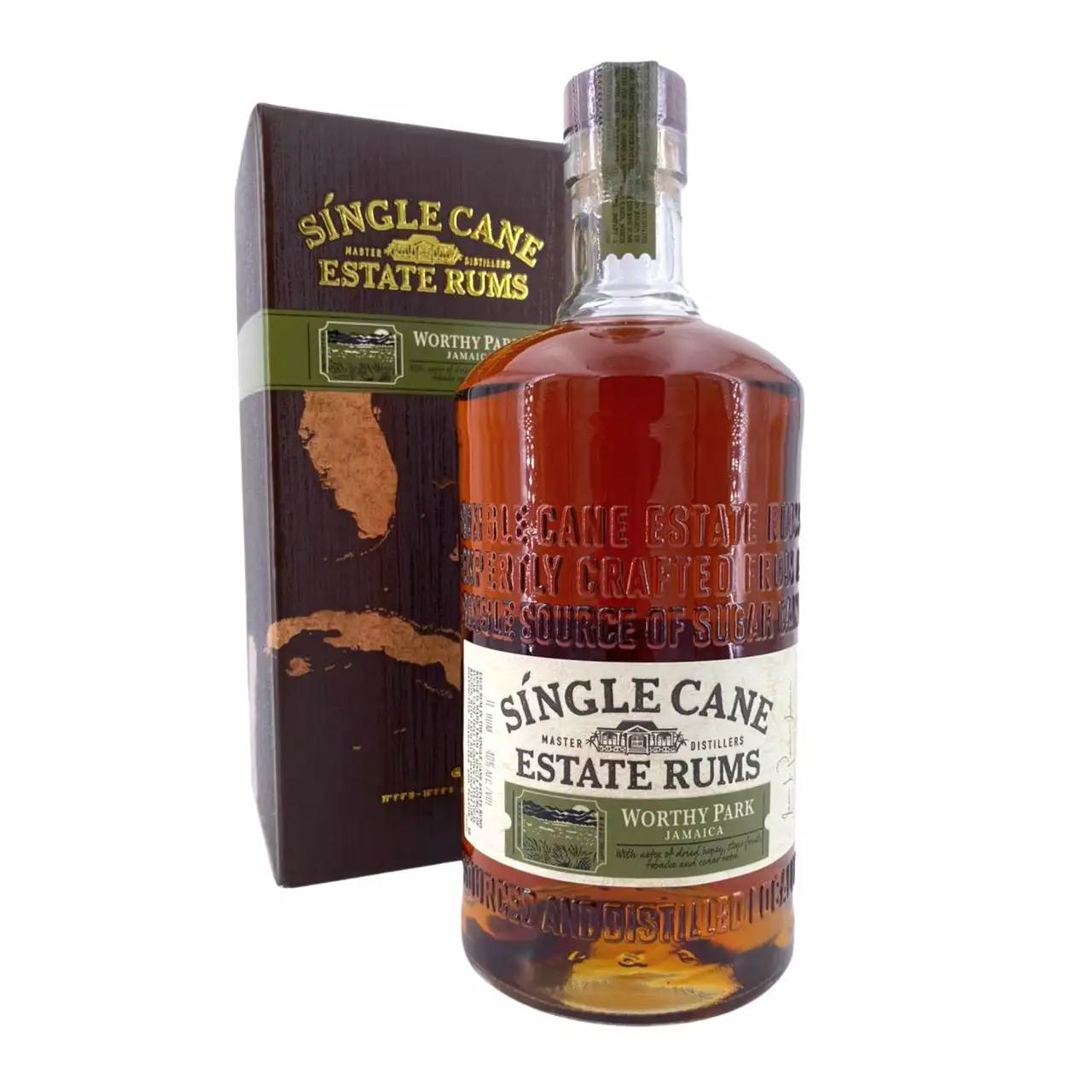 Image of the front of the bottle of the rumSingle Cane Estate Rums