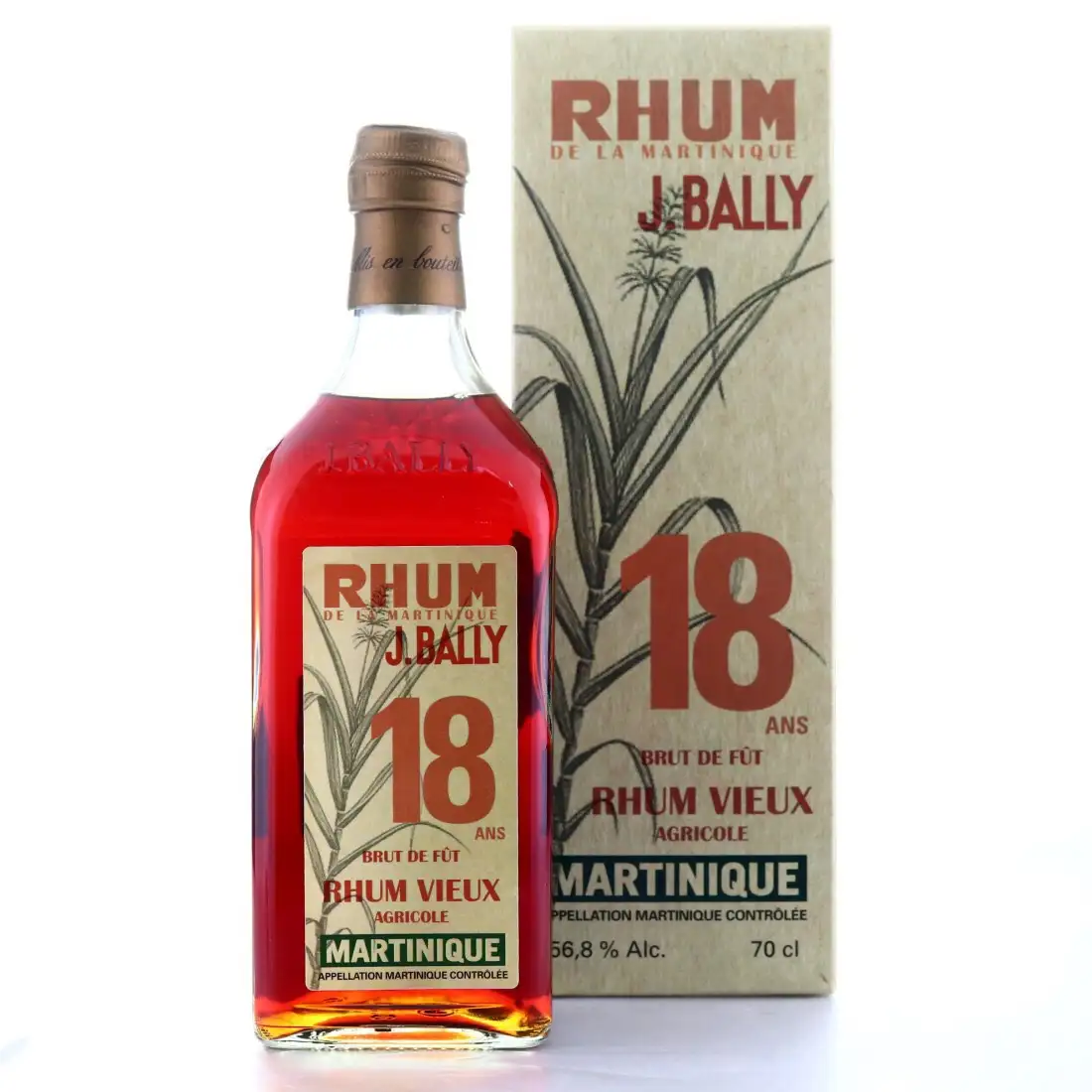 Image of the front of the bottle of the rum 2000