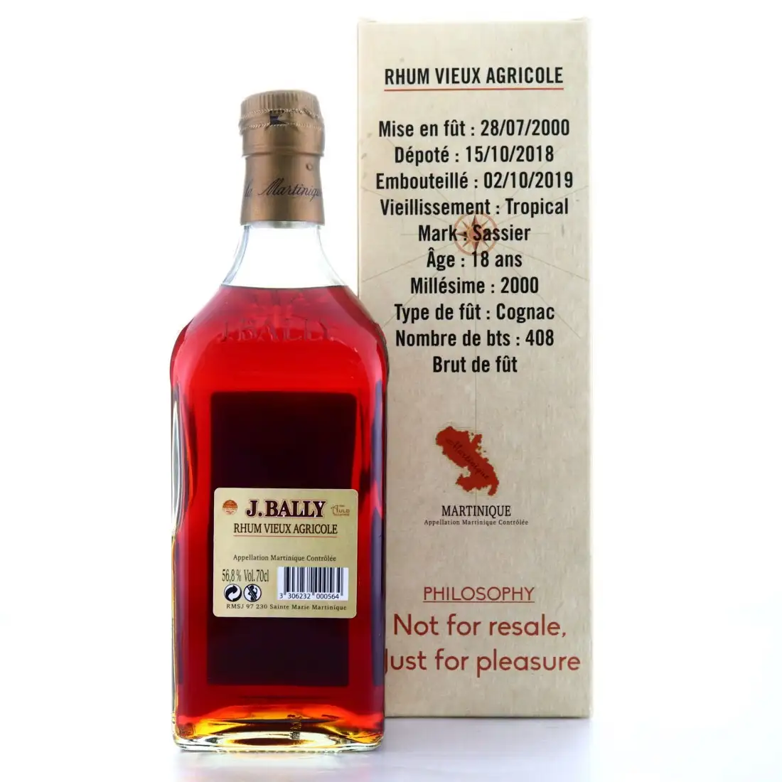 Hochauflösendes Bild der Flasche