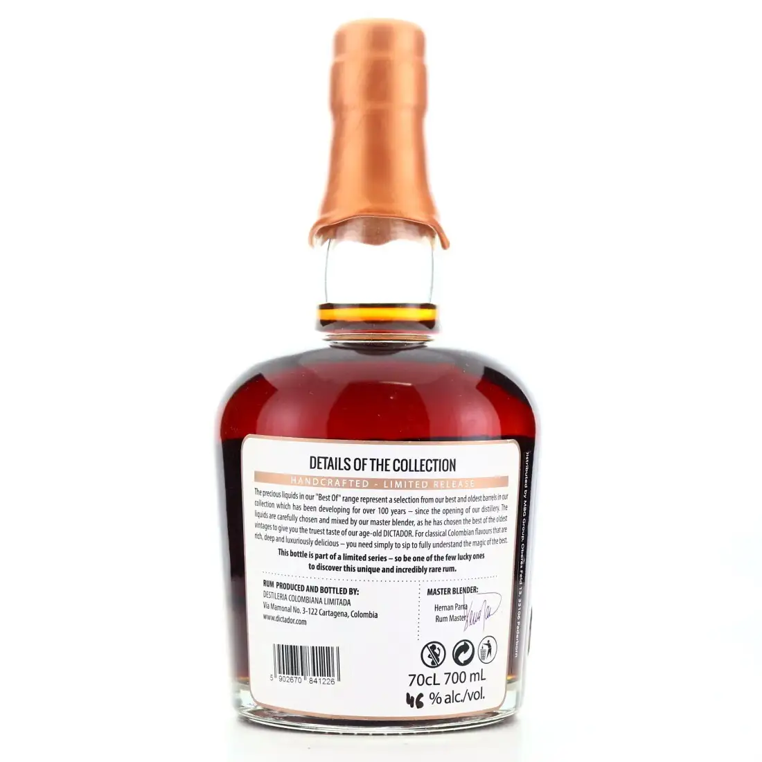Image haute résolution de la bouteille