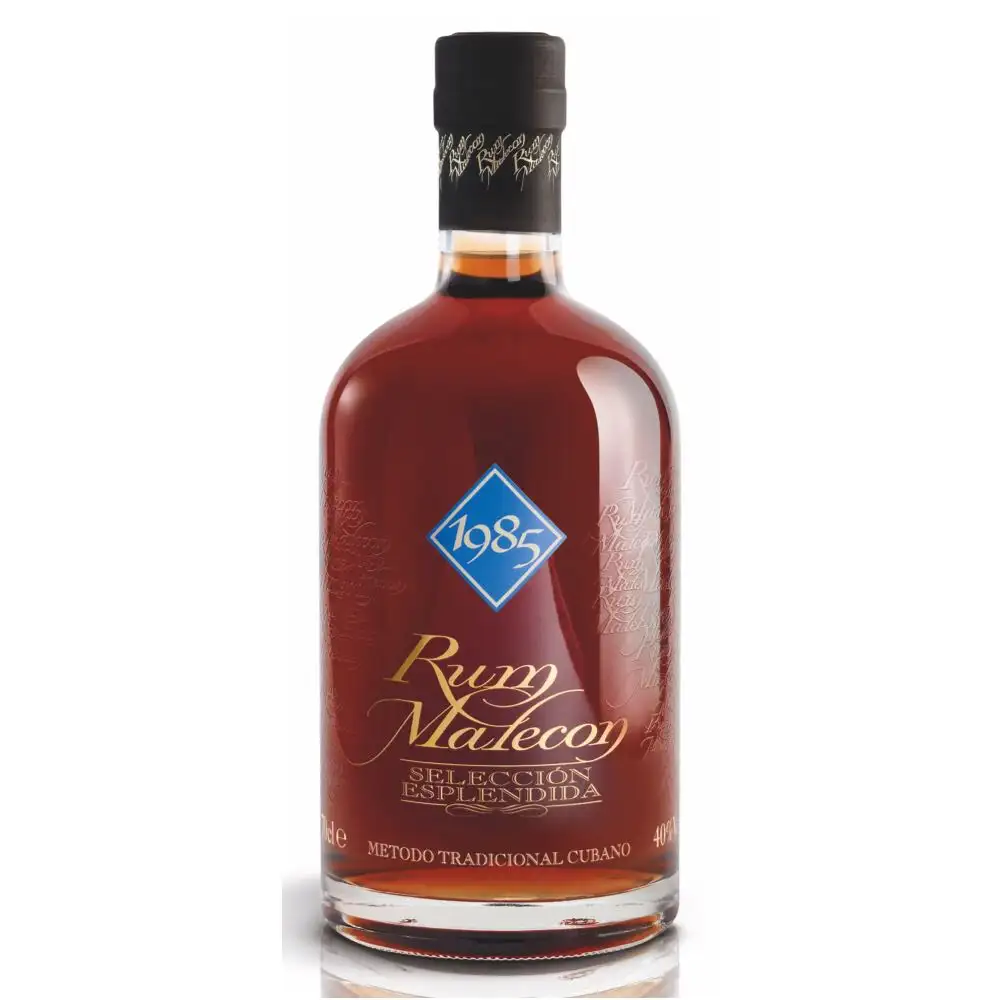 Image of the front of the bottle of the rumSeleccion Esplendida