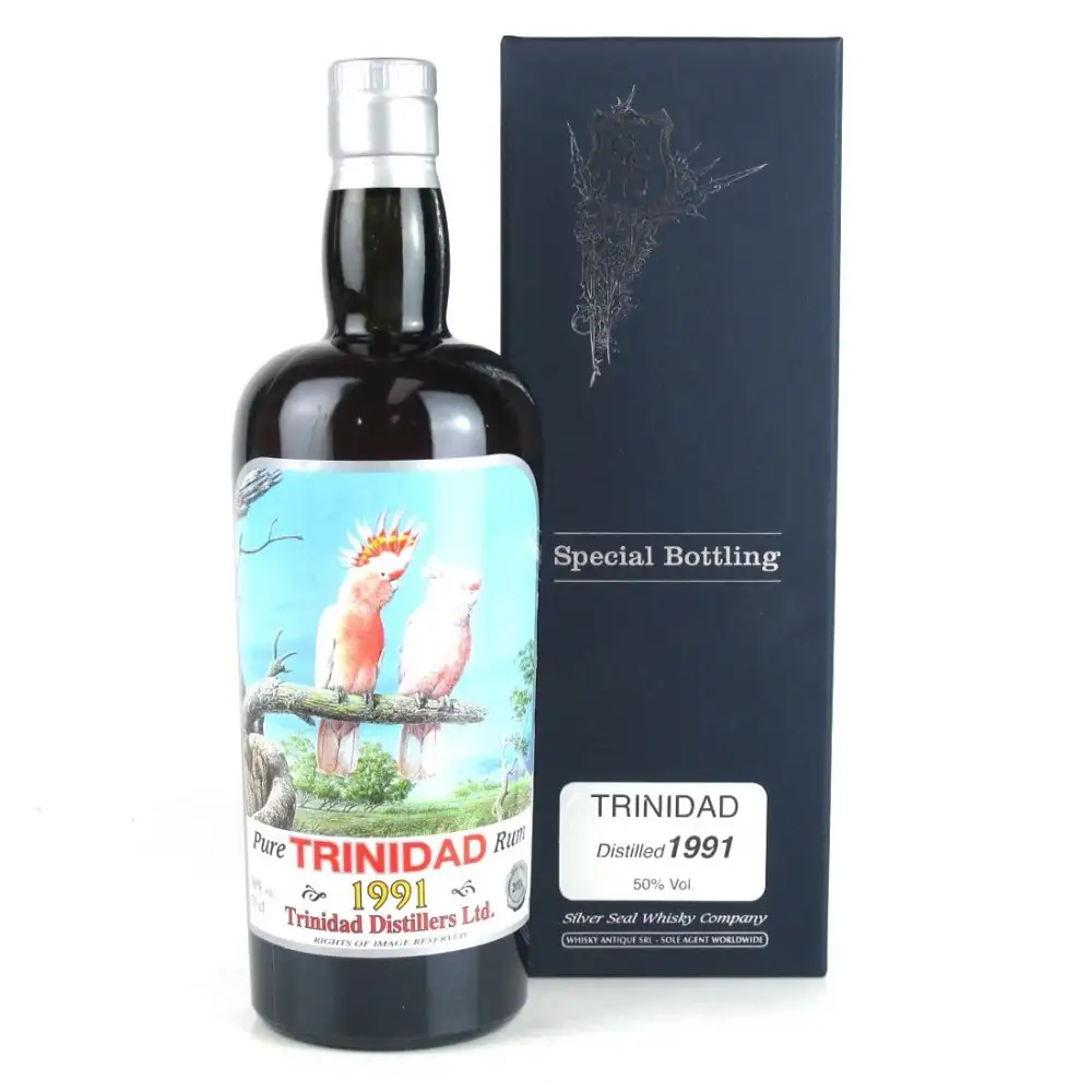 Image of the front of the bottle of the rumWildlife Series No. 2