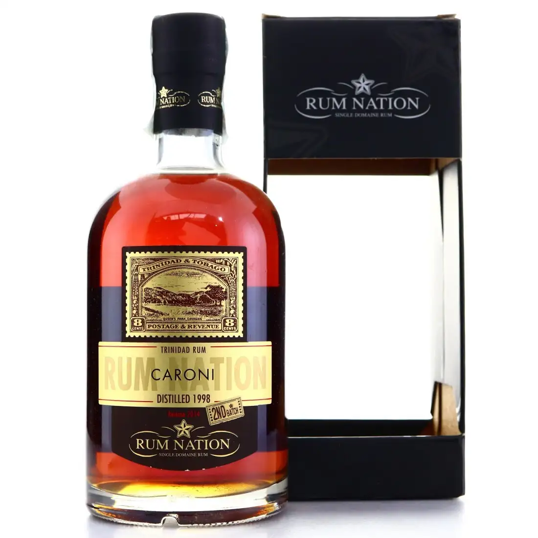 Image of the front of the bottle of the rum Release 2014 HTR