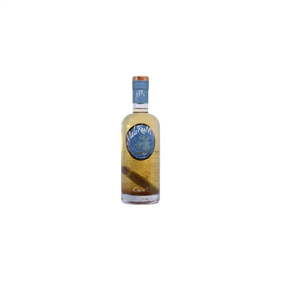 Image of the front of the bottle of the rumCure’