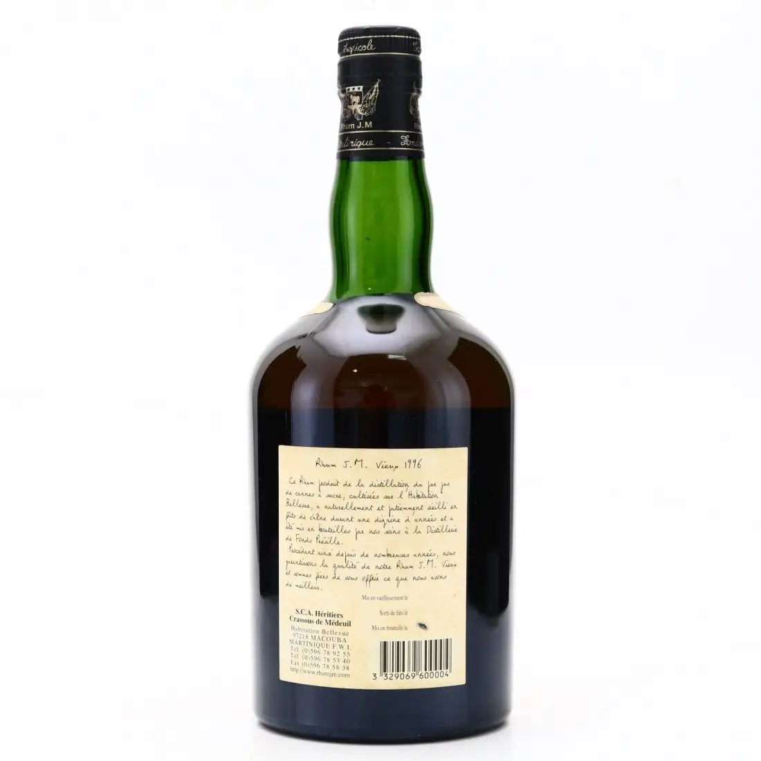 High resolution image of the bottle