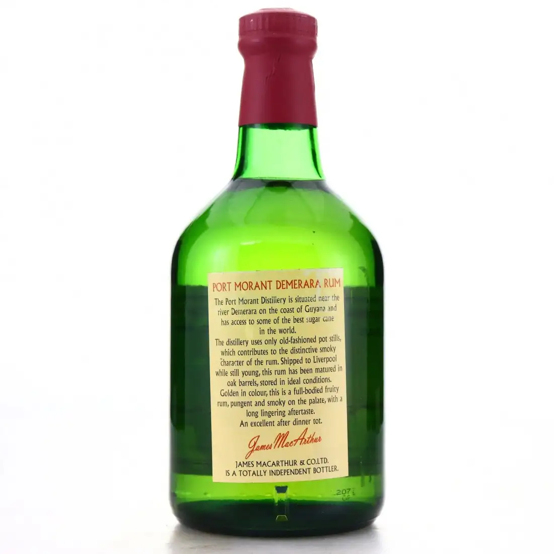 High resolution image of the bottle