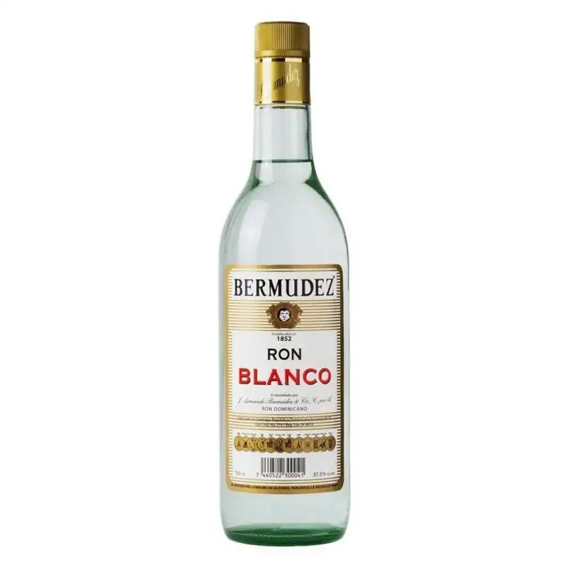 Image of the front of the bottle of the rumRon Blanco