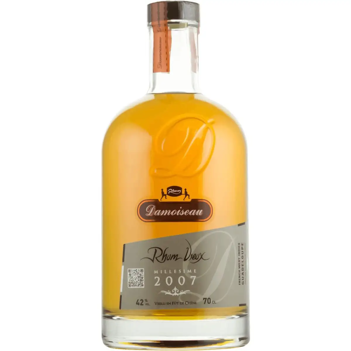 Image of the front of the bottle of the rum 2007