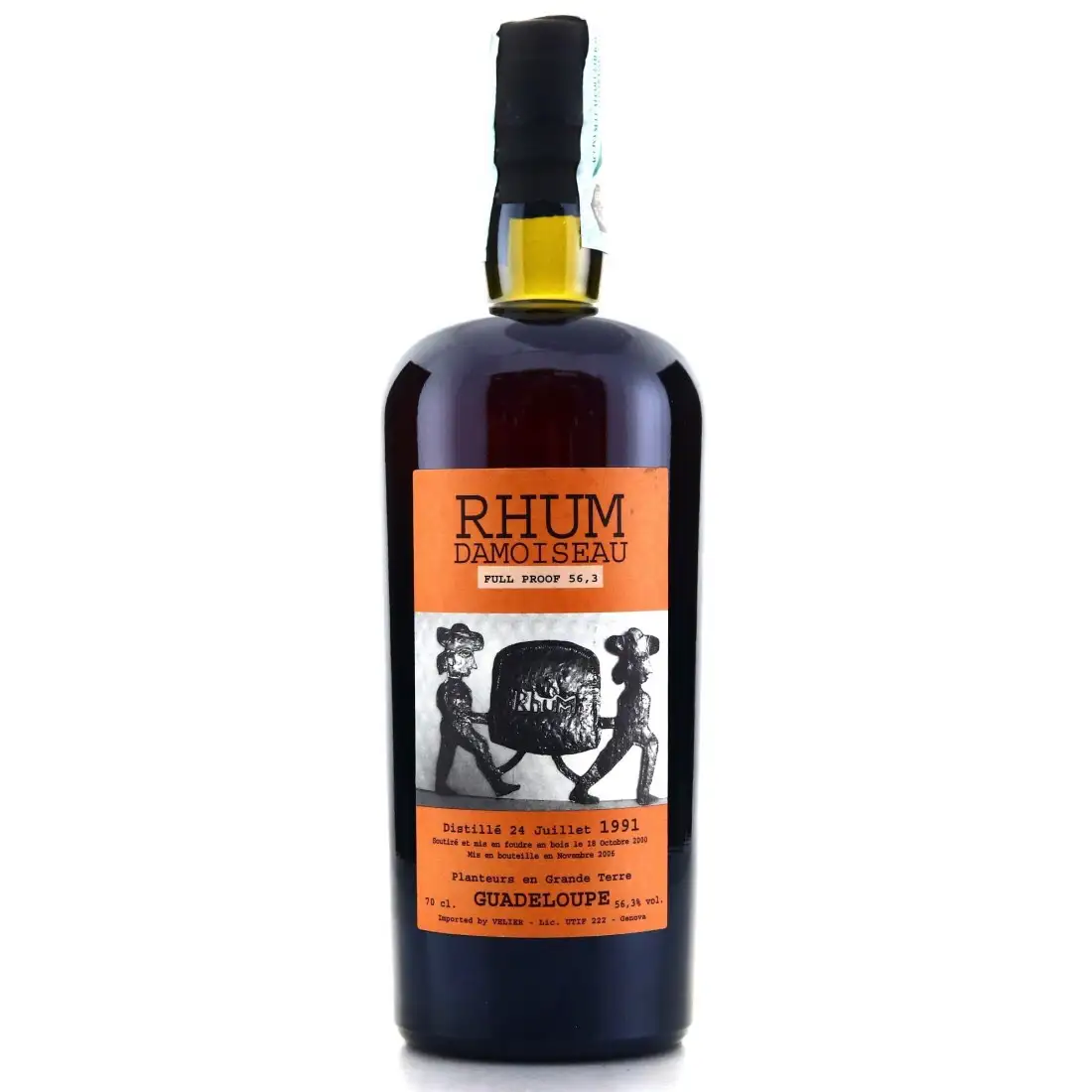 RHUM BLANC DAMOISEAU 1 L 55° - Rhum Caraibes