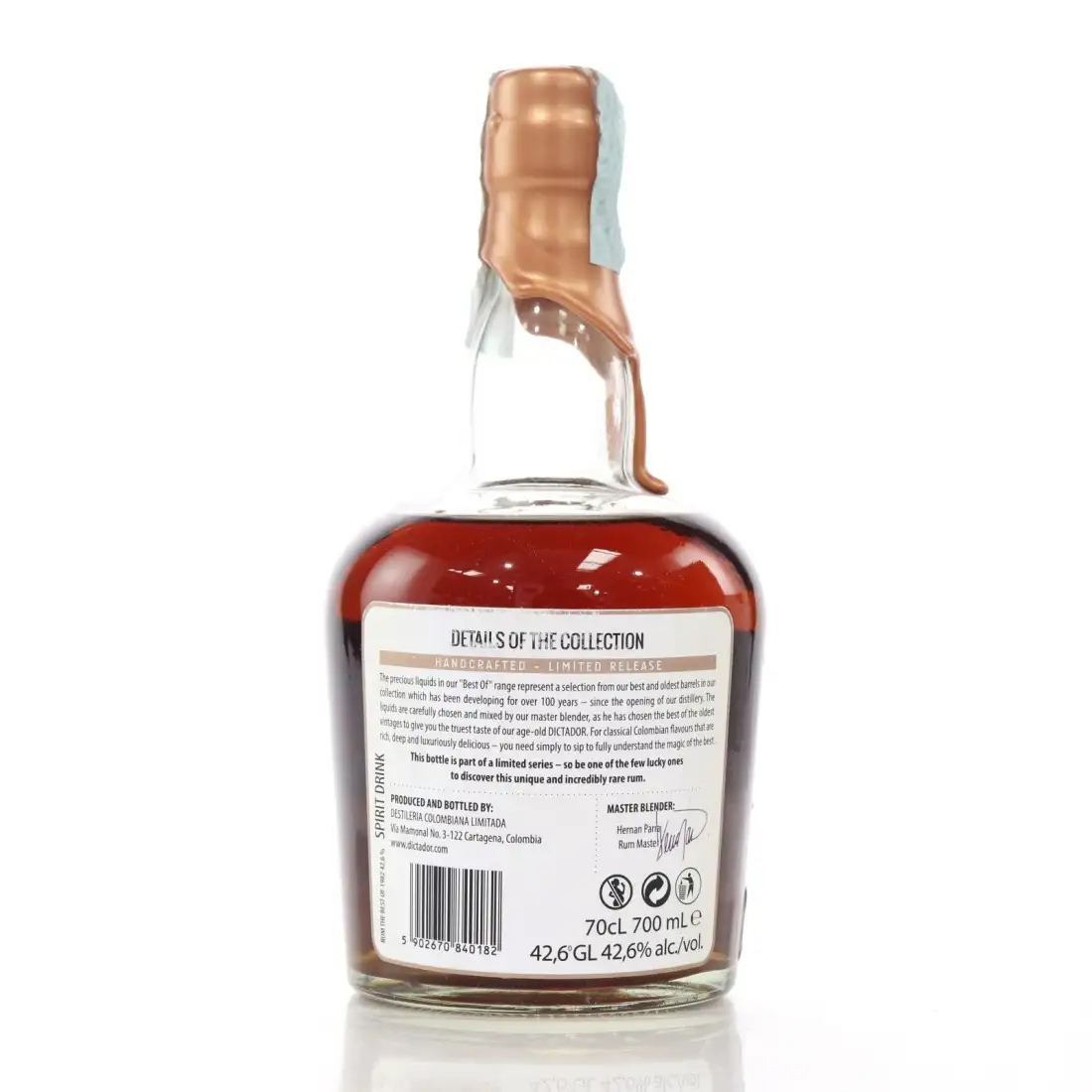 Image haute résolution de la bouteille