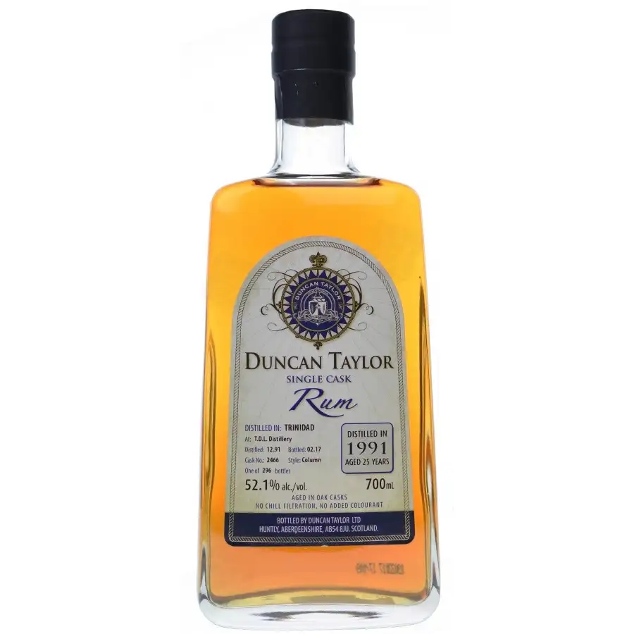 Image of the front of the bottle of the rum Single Cask Rum