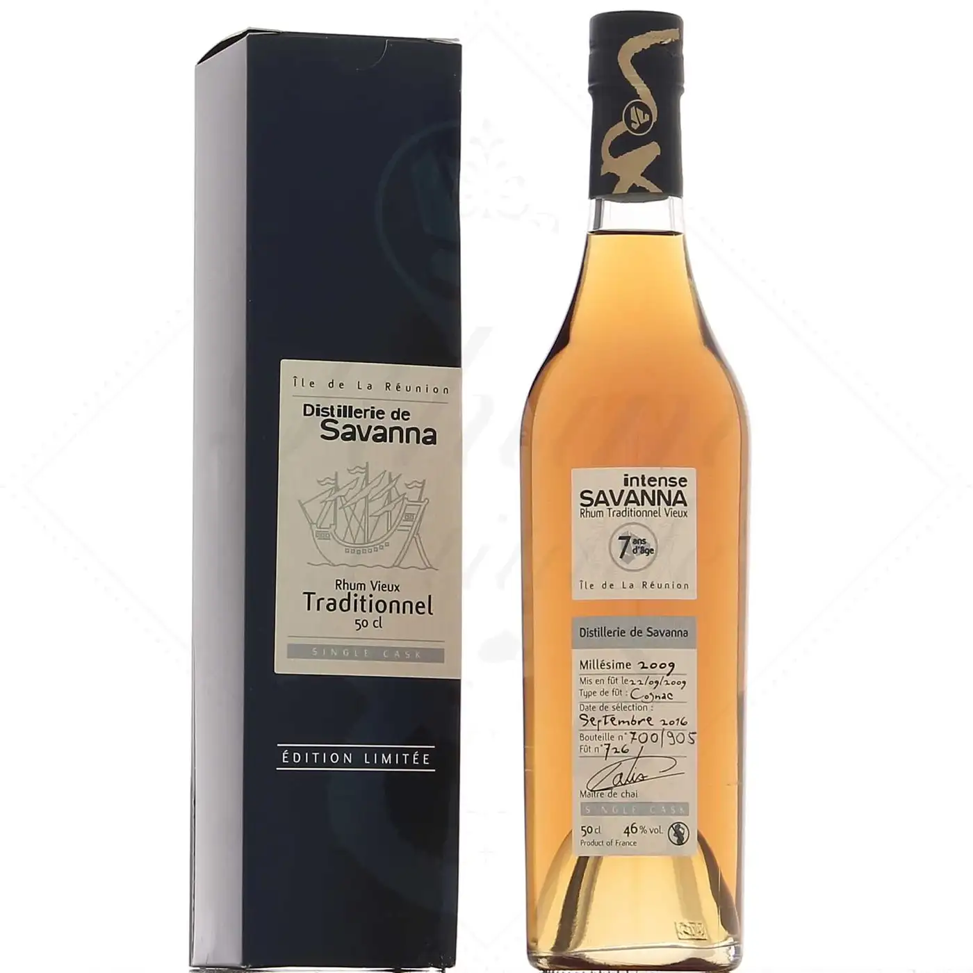 Image of the front of the bottle of the rumIntense Rhum Traditionnel Vieux